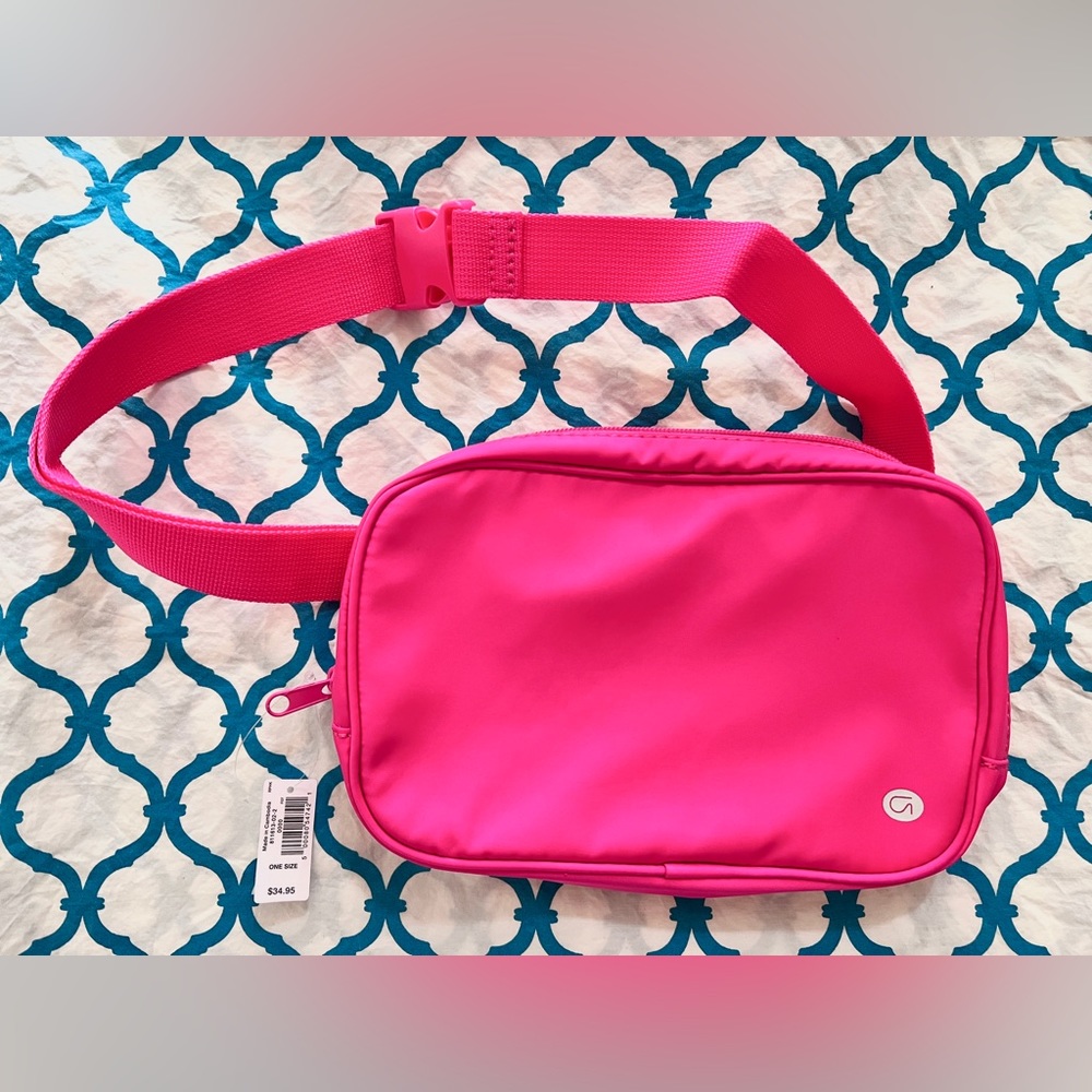 NEW +Tag~ GAP ~ Fanny Pack Belt Bag ~ HOT PINK Fuchsia